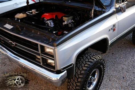 hook up to a lap top to set the timing. . Ls swap into square body 4x4
